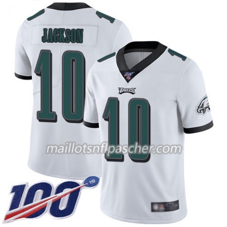 Maillot Philadelphia Eagles DeSean Jackson 10 Nike Blanc 100th - Homme